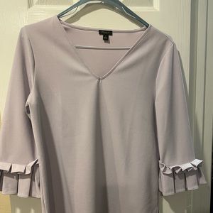 Lavender v-neck tunic